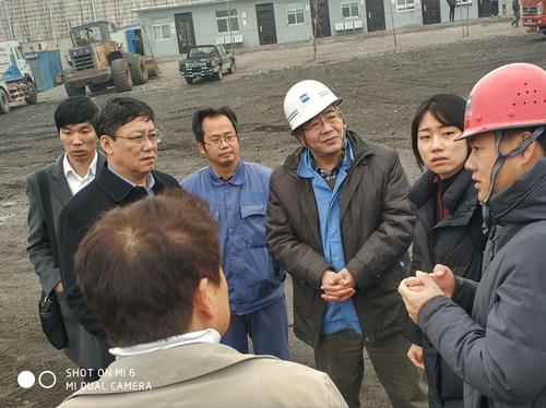 科贸中国区域总经理池宰亨一行赴邯山经济开发区考察调研